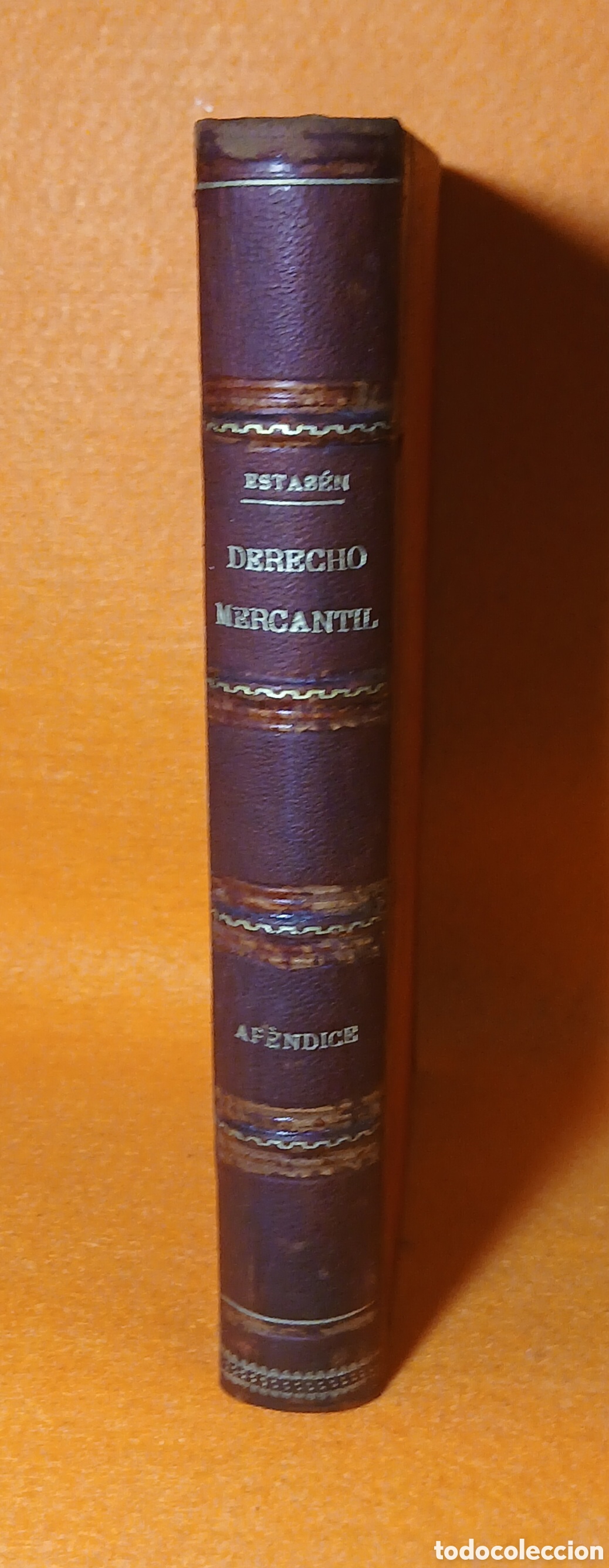 Libros antiguos: Estudios de derecho mercantil, apendice - Foto 1