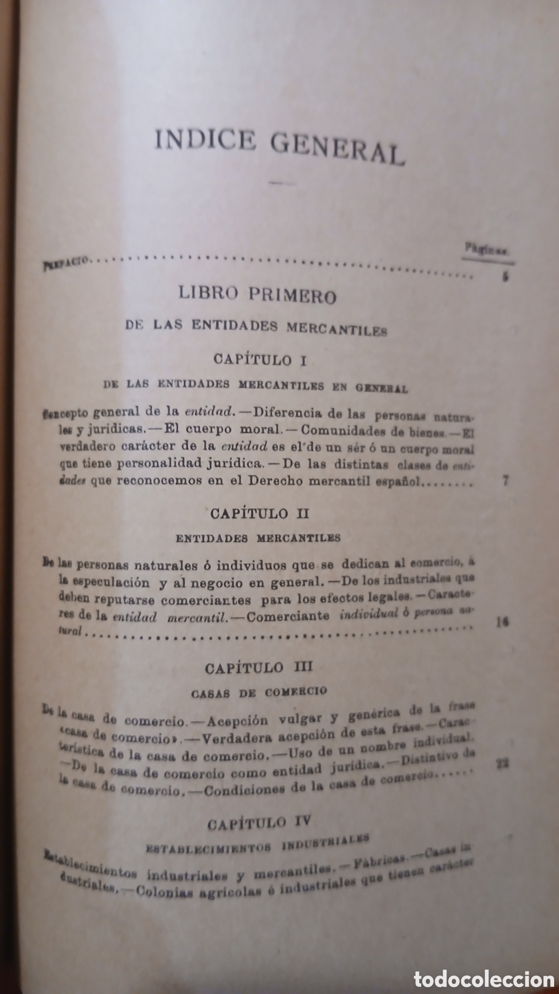 Libros antiguos: Tratado de las sociedades mercantiles - Foto 3