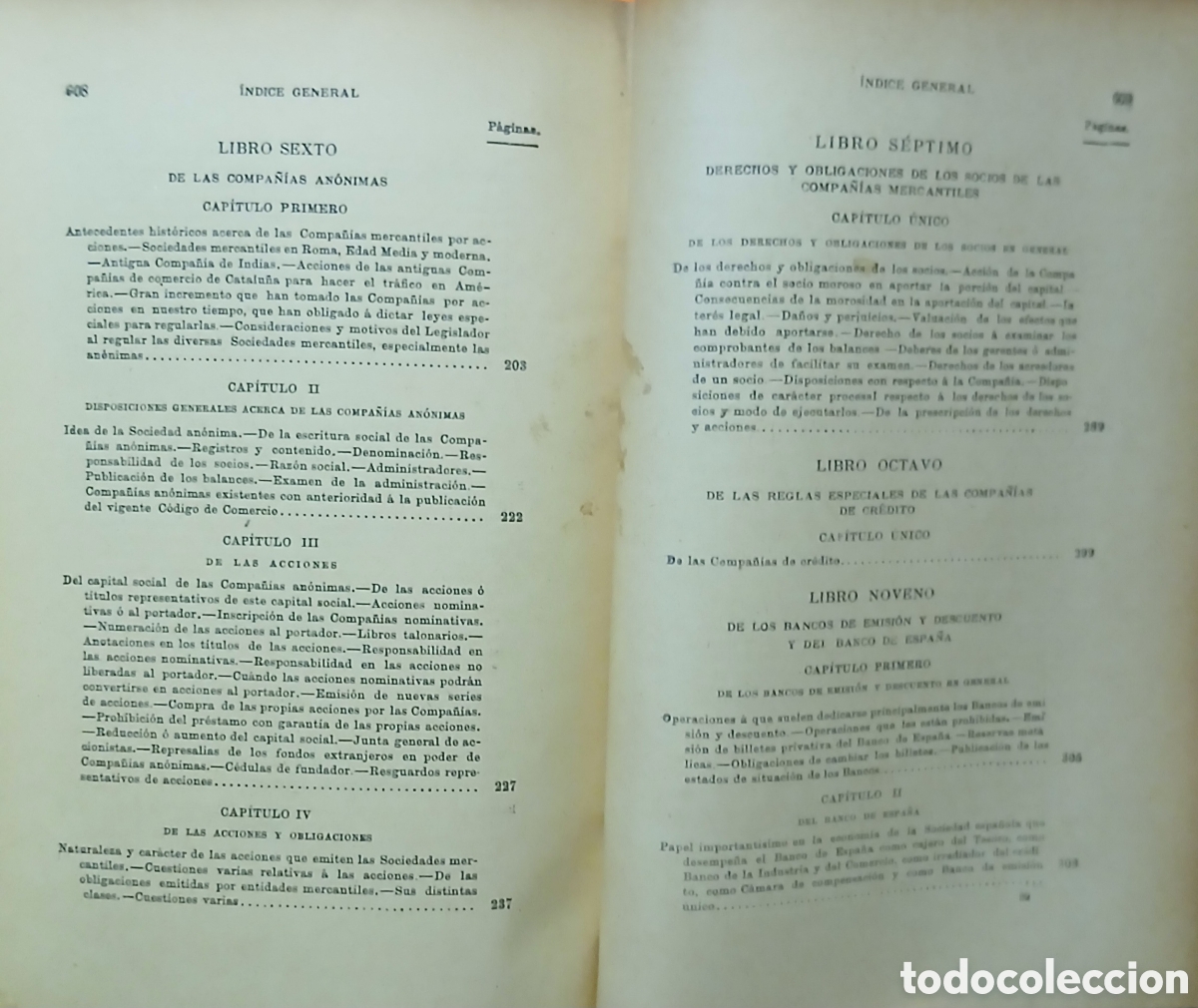 Libros antiguos: Tratado de las sociedades mercantiles - Foto 6