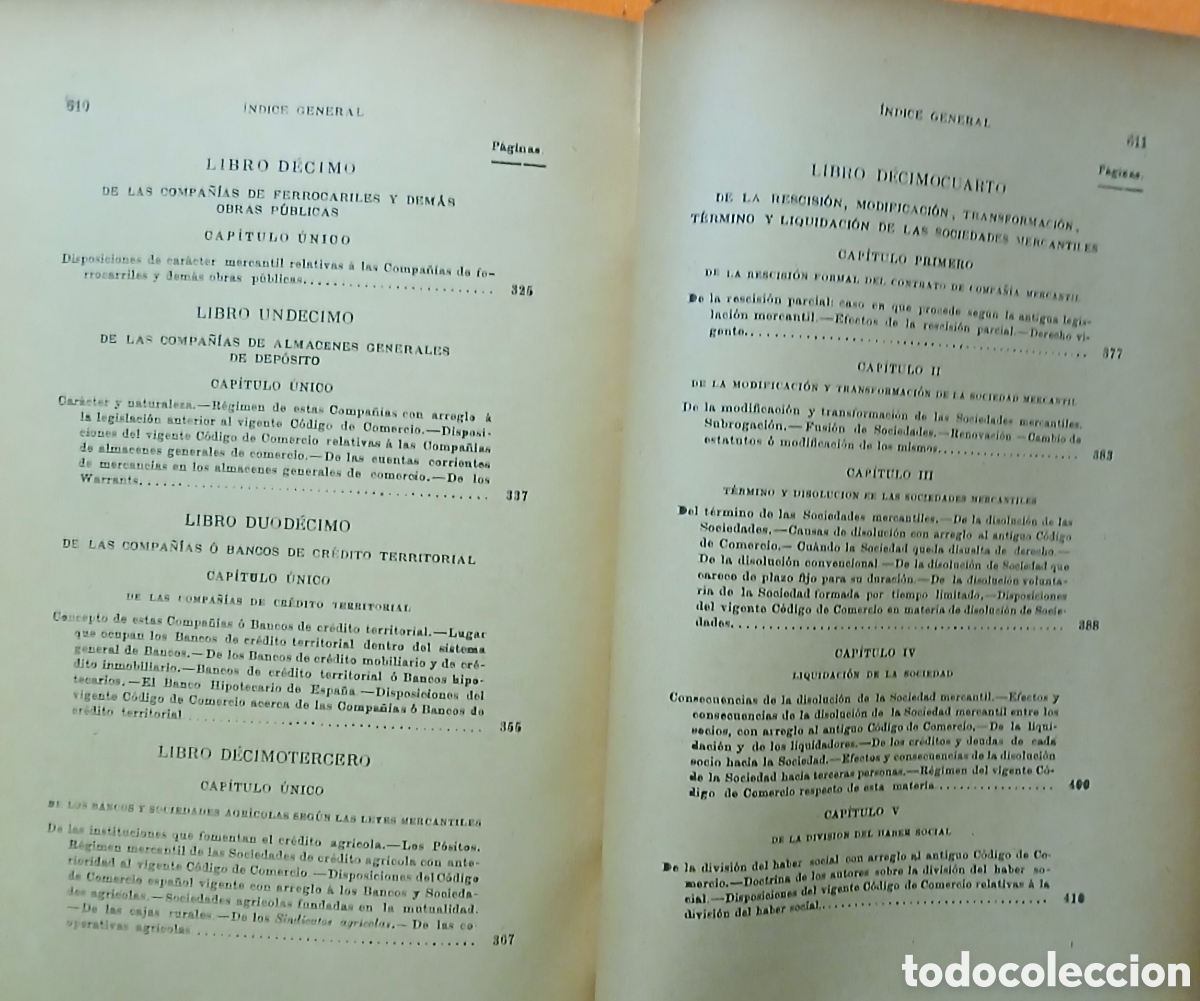 Libros antiguos: Tratado de las sociedades mercantiles - Foto 7