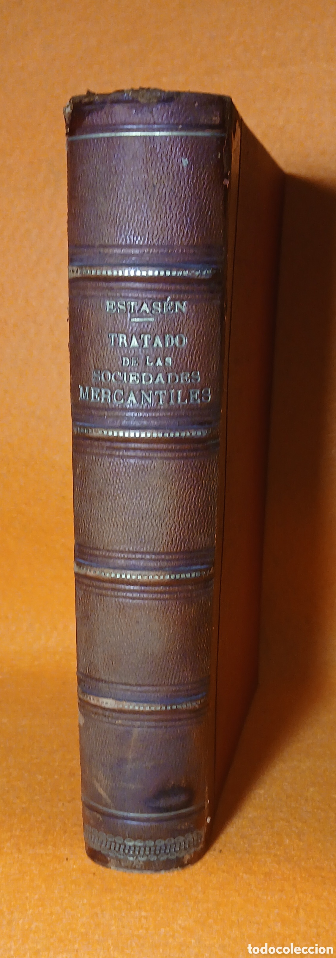 Libros antiguos: Tratado de las sociedades mercantiles - Foto 1