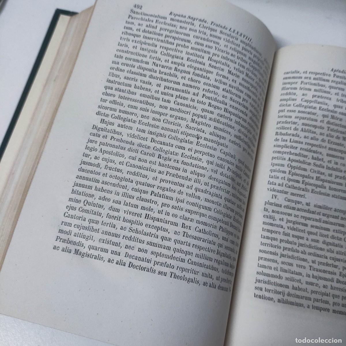 Libros antiguos: ESPA&Ntilde;A SAGRADA. TOMO L. - Foto 13