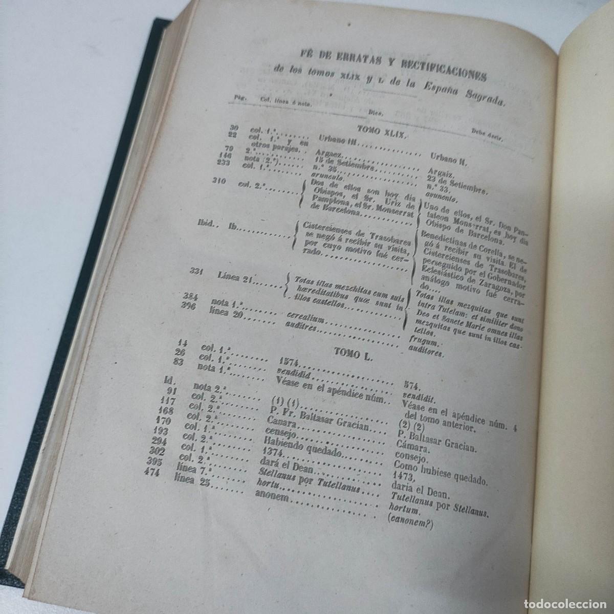 Libros antiguos: ESPA&Ntilde;A SAGRADA. TOMO L. - Foto 14
