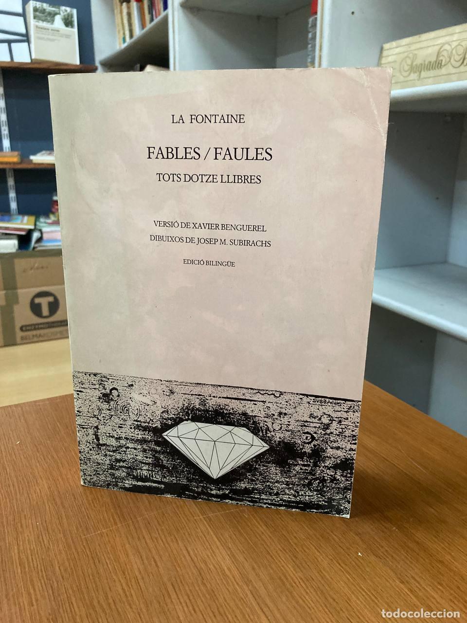 Libros antiguos: Fables, faules. Tots dotze llibres - Foto 1