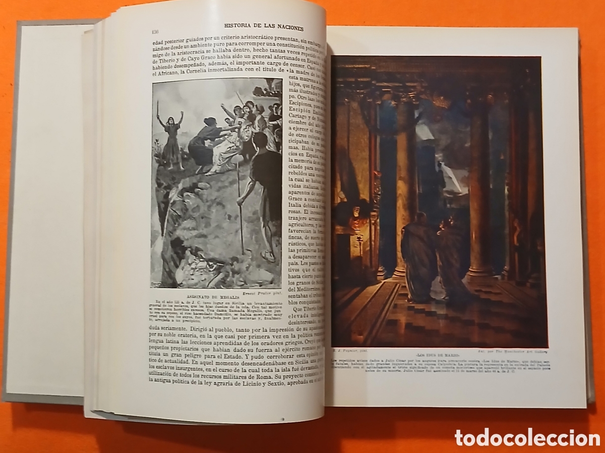 Libros antiguos: Historia de las naciones, Boladeres - Foto 7