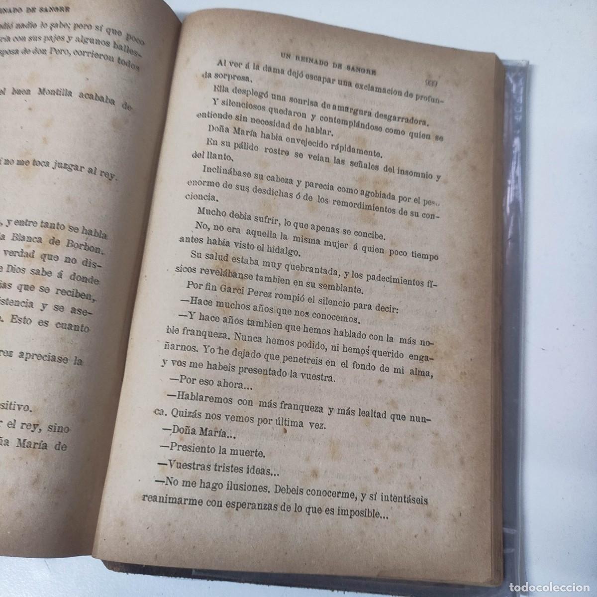 Libros antiguos: UN REINADO DE SANGRE - Foto 9