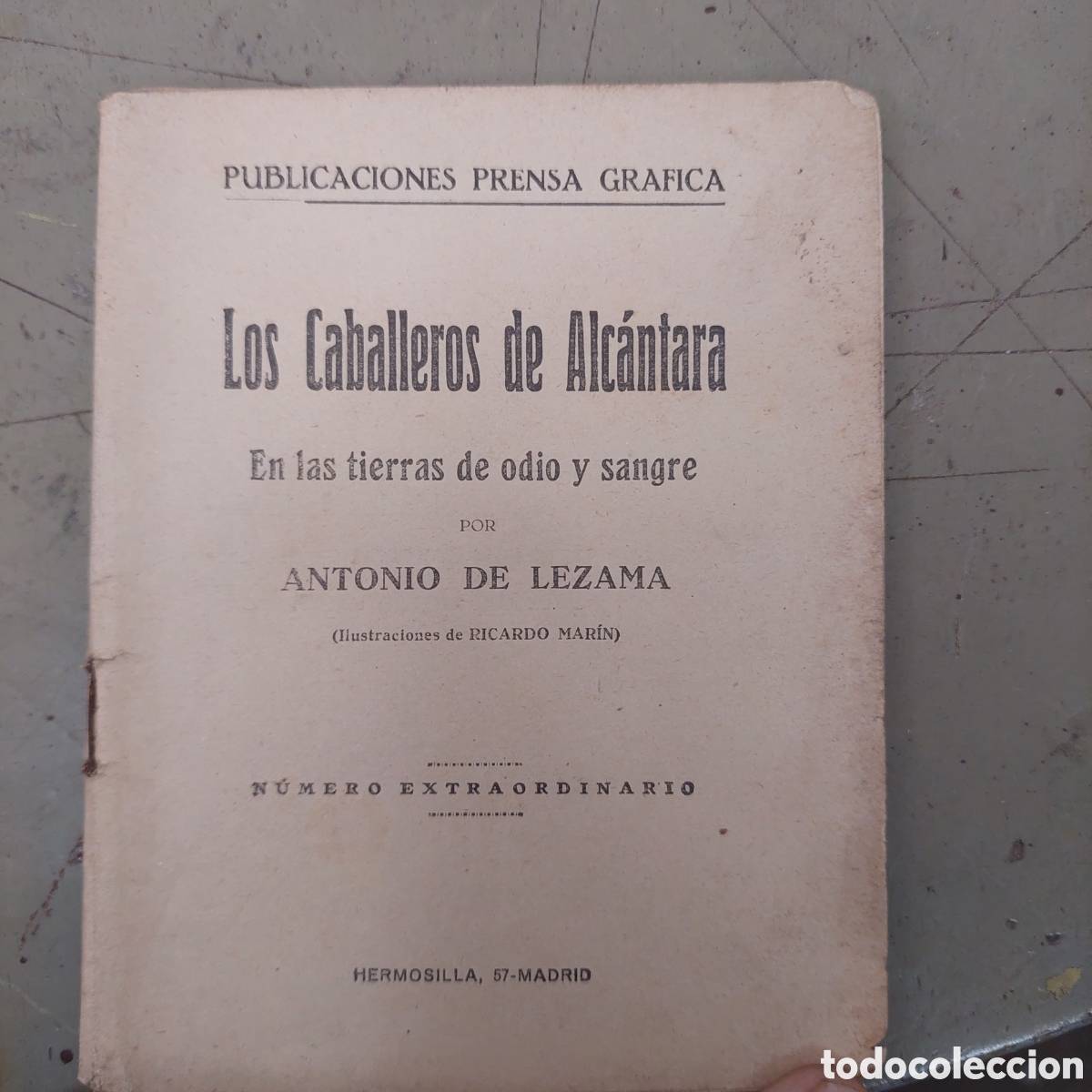 Libros antiguos: Los Caballeros de Alcantar - Foto 1