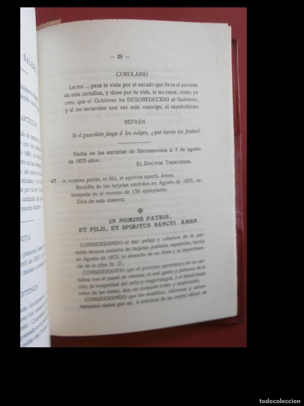 Libros antiguos: Cat&aacute;logo Thebussiano. D. J. A. (Jos&eacute; Amosa) - Foto 6