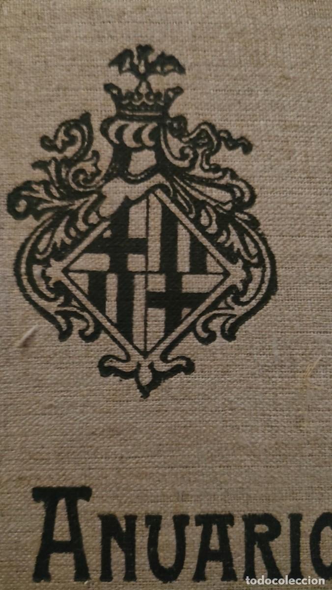 Libros antiguos: LIBRO ANUARIO ESTAD&Iacute;STICO DE BARCELONA.1912 - Foto 2