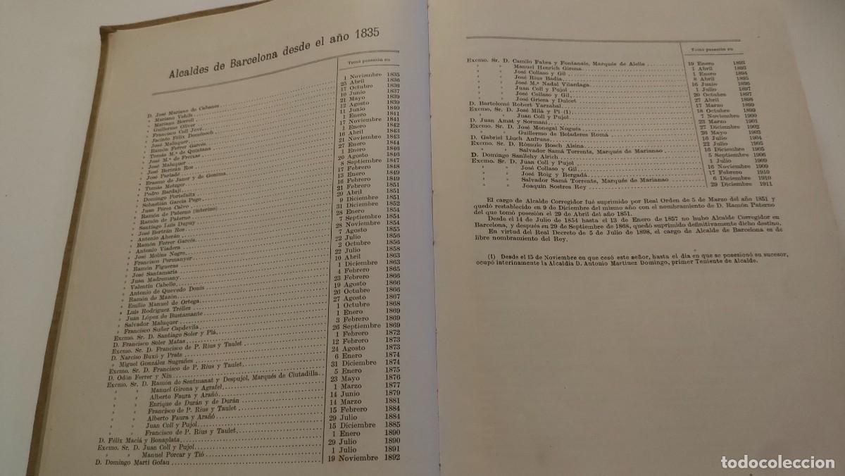 Libros antiguos: LIBRO ANUARIO ESTAD&Iacute;STICO DE BARCELONA.1912 - Foto 3