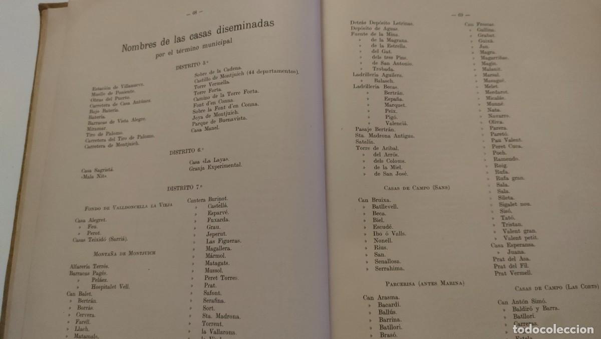 Libros antiguos: LIBRO ANUARIO ESTAD&Iacute;STICO DE BARCELONA.1912 - Foto 4