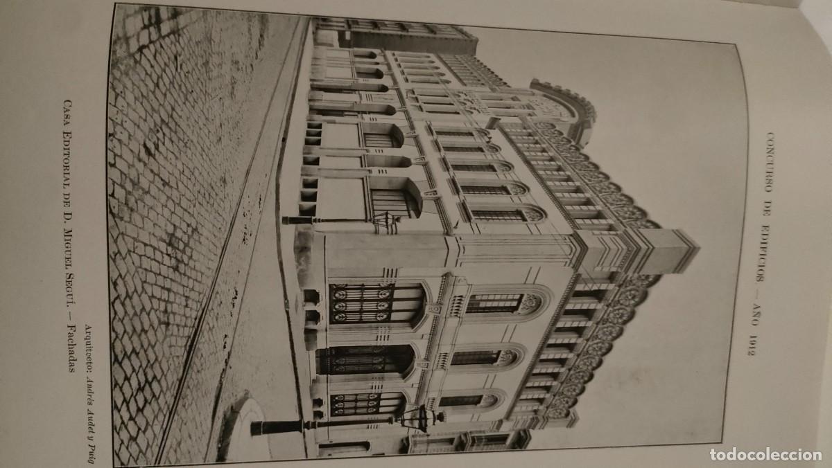 Libros antiguos: LIBRO ANUARIO ESTAD&Iacute;STICO DE BARCELONA.1912 - Foto 10