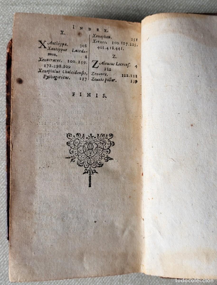 Libros antiguos: VALERII MAXIMI DICTORUM FACTORUMQUE MEMORABILIUM LIBRI IX. 1647 - Foto 16