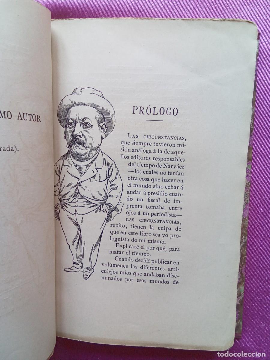 Libros antiguos: DANZA DE MONOS .MANUEL MATOSES 1893 .E/1/1/3 - Foto 5