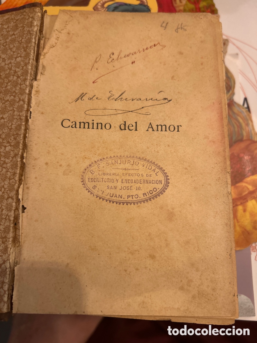 Libros antiguos: Camino del amor jorge ohnet - Foto 3