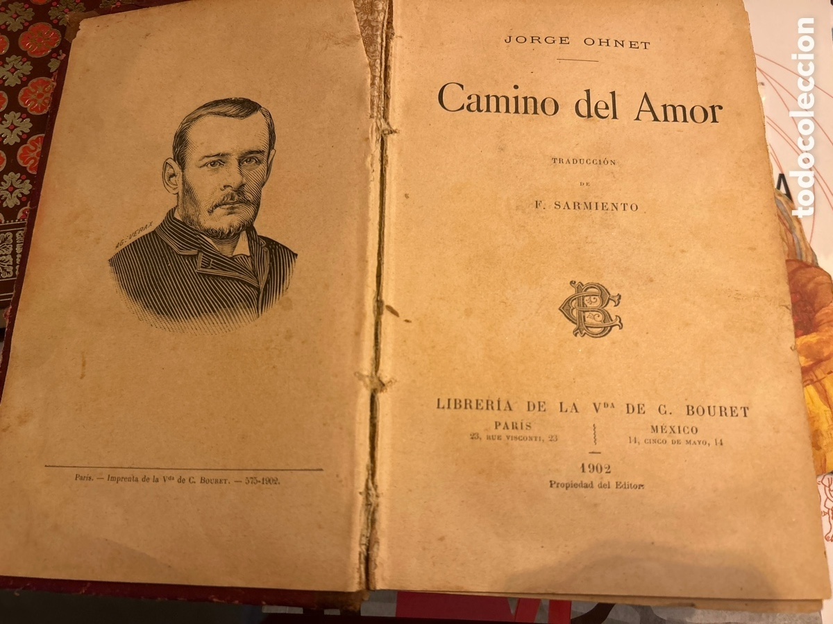 Libros antiguos: Camino del amor jorge ohnet - Foto 4