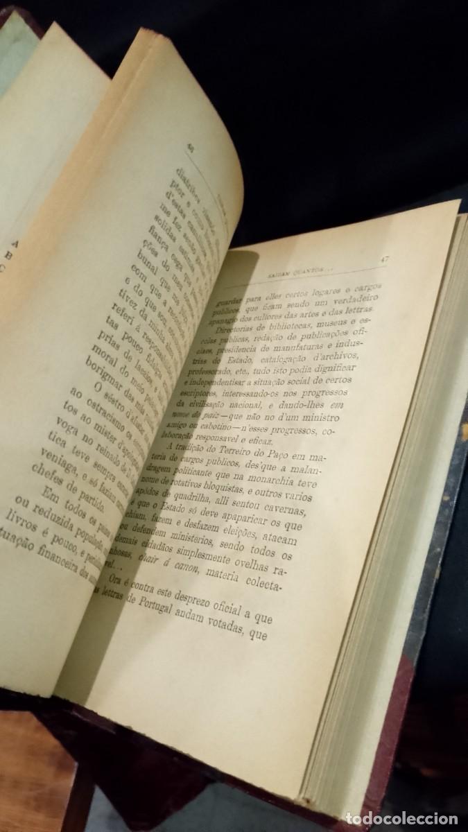 Libros antiguos: Saibam Quantos 1917 Fialho D&acute;Almeida - Foto 4