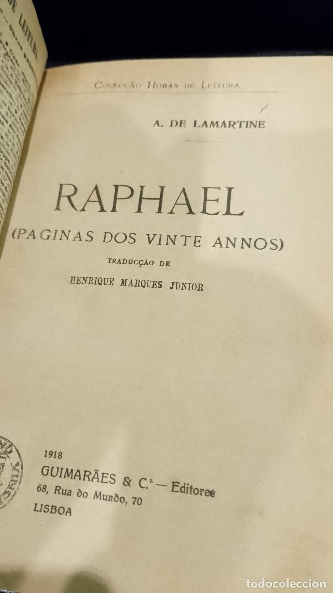 Libros antiguos: Raphael 1918 A. L. Martine - Foto 4