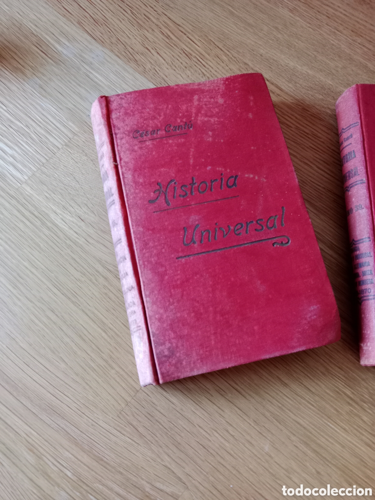 Libros antiguos: Historia Universal de C&eacute;sar Cant&uacute; 1910 26 vol - Foto 4