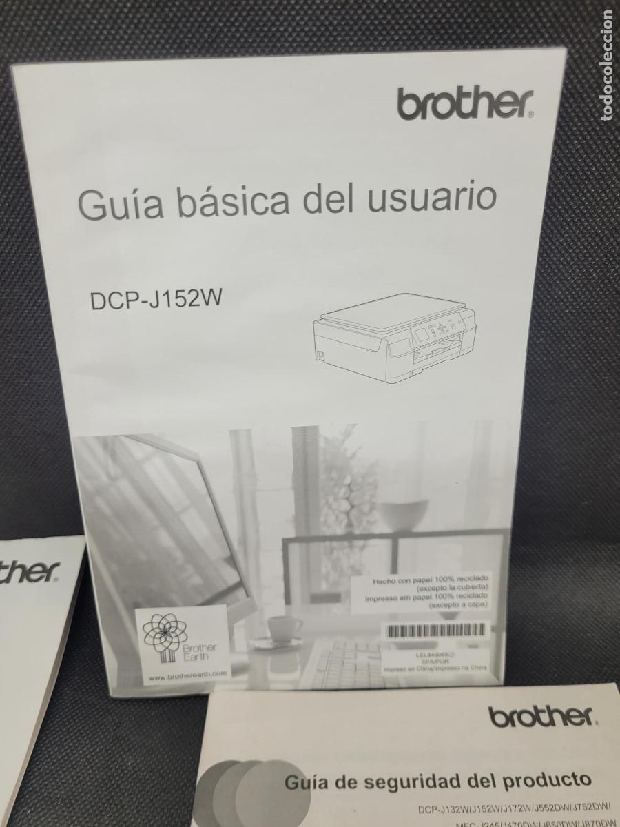 Libros antiguos: MANUAL IMPRESORA BROTHER DCP J152 W - Foto 3