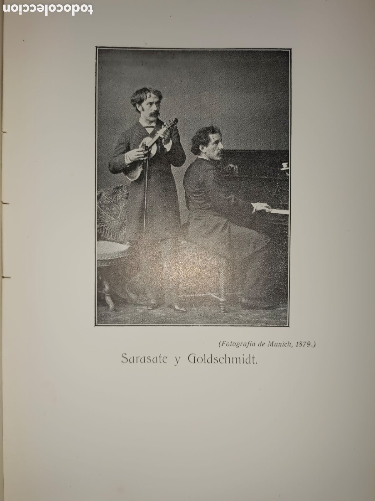 Libros antiguos: Memorias de Sarasate - Foto 8