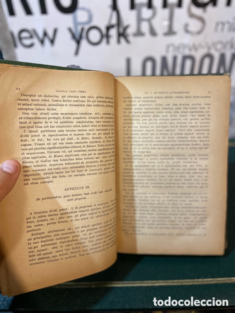 Libros antiguos: Compendium Logicae et Metaphysicae - Foto 5