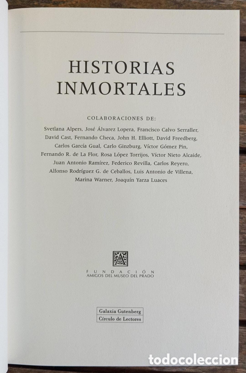 Libros antiguos: Historias Inmortales VAA. - Foto 5