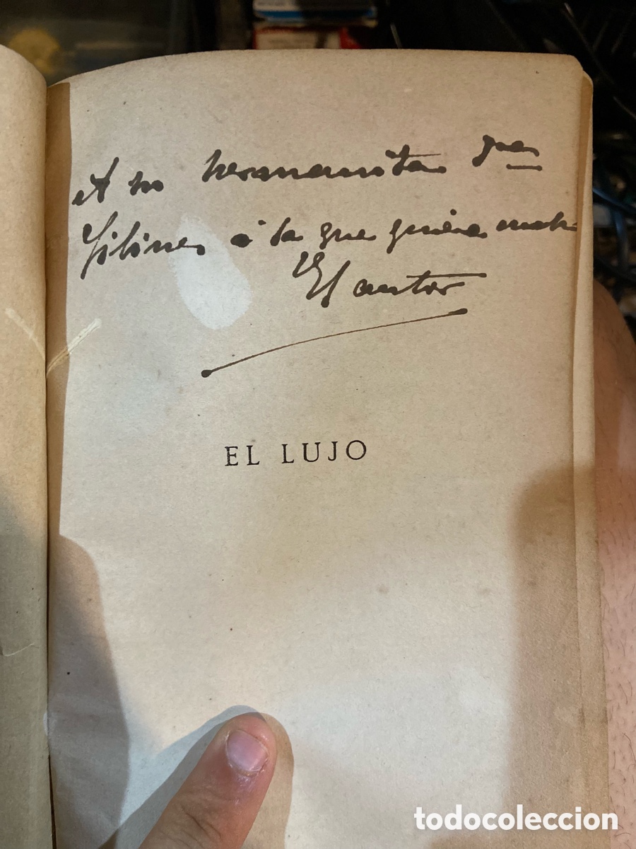 Libros antiguos: El Lujo - Juan Barriobero - A5 - Foto 3
