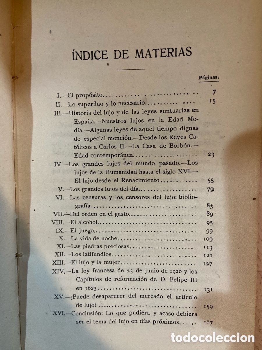 Libros antiguos: El Lujo - Juan Barriobero - A5 - Foto 6