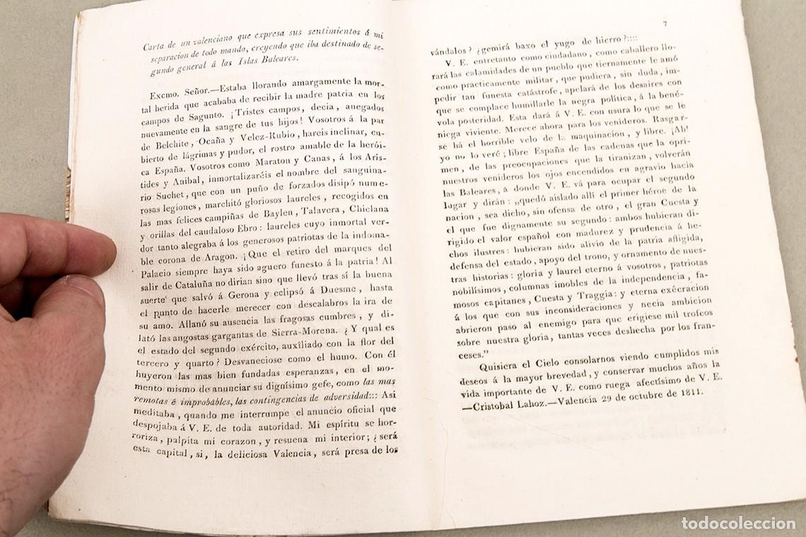 Libros antiguos: CADIZ 1812 - MARQU&Eacute;S DEL PALACIO - IMPRENTA TORMENTARIA - Foto 3