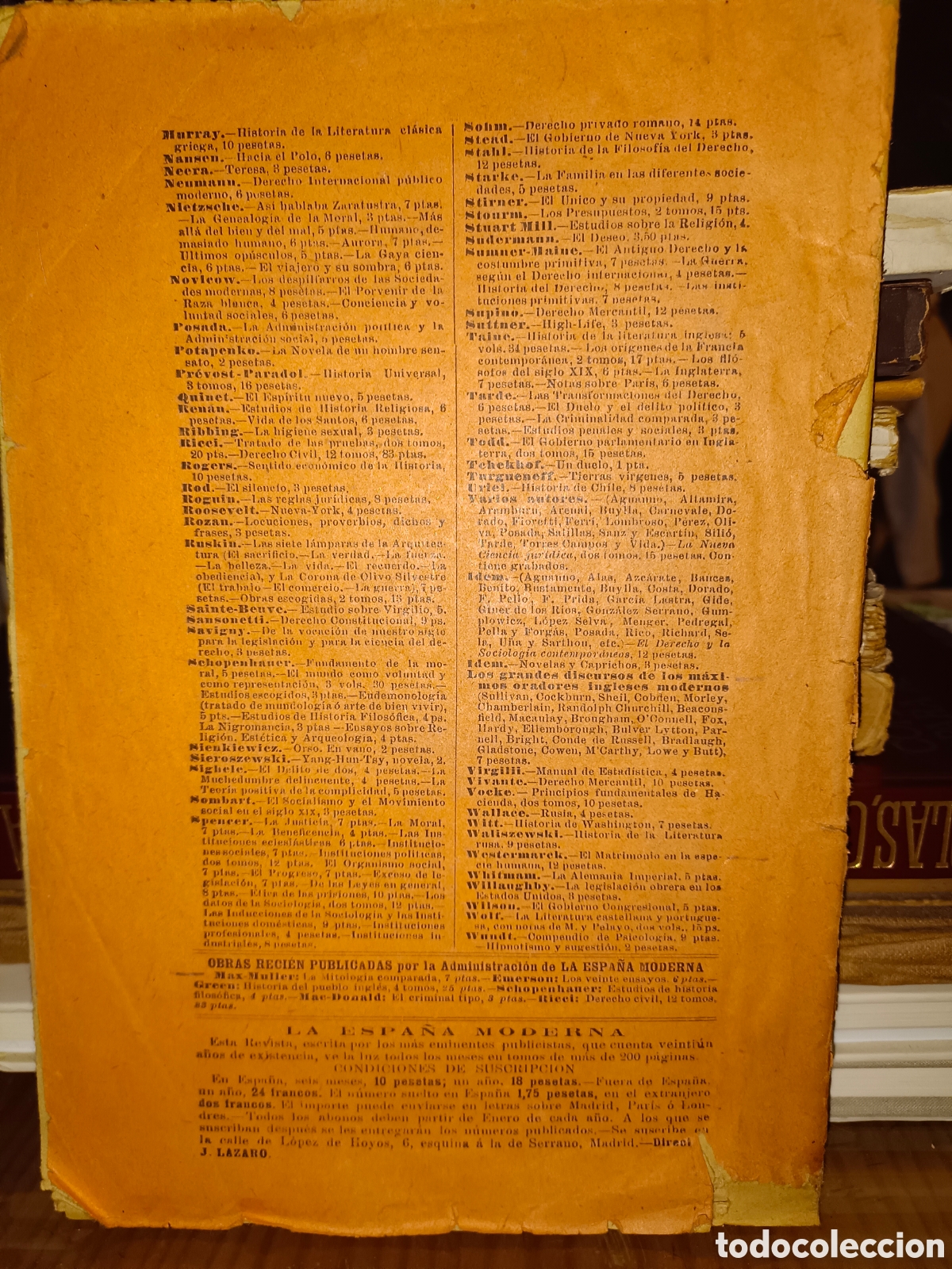 Libros antiguos: La Espa&ntilde;a Moderna Mayo 1909 - Foto 4