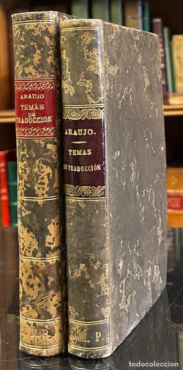 Libros antiguos: Fernando Araujo . Temas de Traduccion - Foto 1