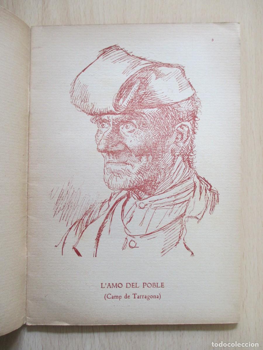 Libros antiguos: Caps de Casa. Col&bull;lecci&oacute; de 30 dibuixos a la ploma. - Foto 4