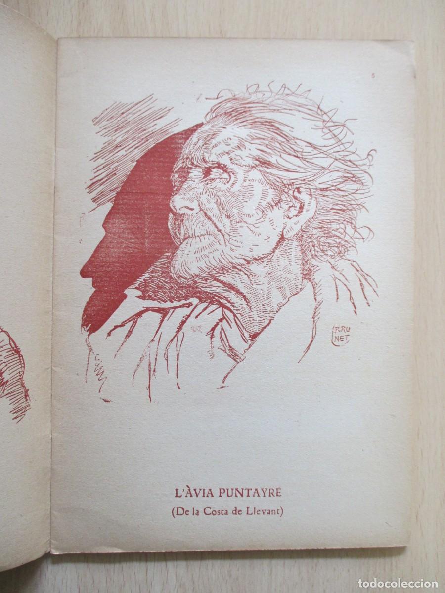 Libros antiguos: Caps de Casa. Col&bull;lecci&oacute; de 30 dibuixos a la ploma. - Foto 6