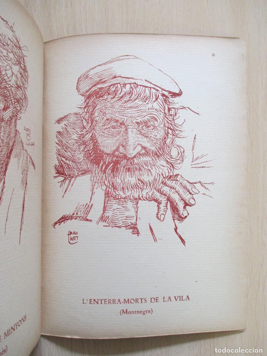 Libros antiguos: Caps de Casa. Col&bull;lecci&oacute; de 30 dibuixos a la ploma. - Foto 11