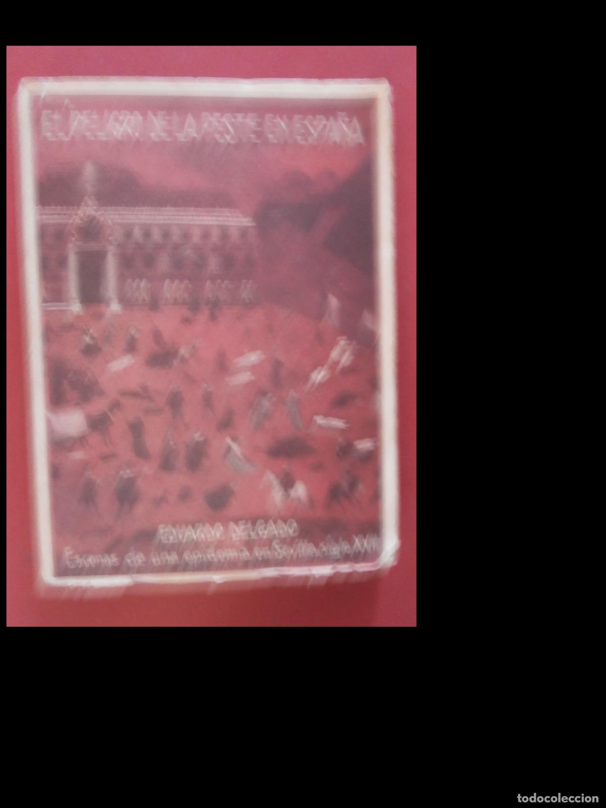 Libros antiguos: El peligro de la peste en Espa&ntilde;a- Eduardo Delgado. - Foto 1