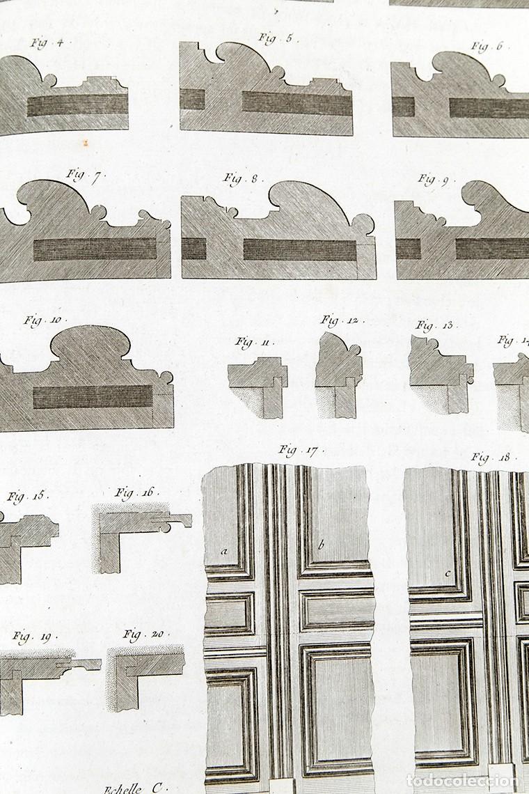 Libros antiguos: Lart du Menuisier - M. Rouro - 1769-70 - Foto 10