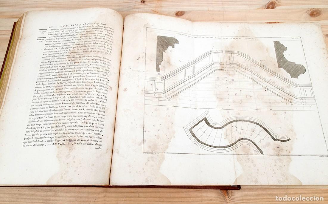 Libros antiguos: Lart du Menuisier - M. Rouro - 1769-70 - Foto 20