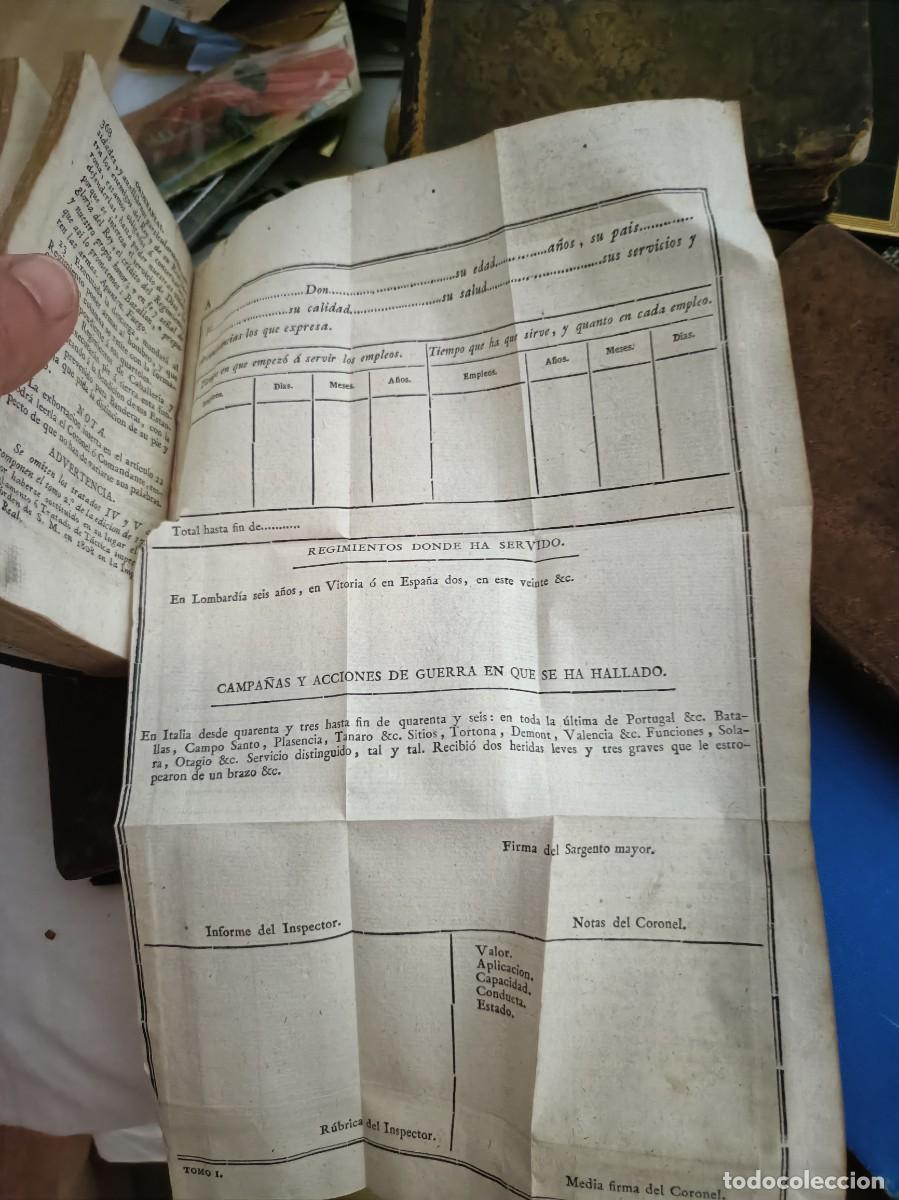 Libros antiguos: Ordenanzas de los reales exercitos. 2 tomos. - Foto 5