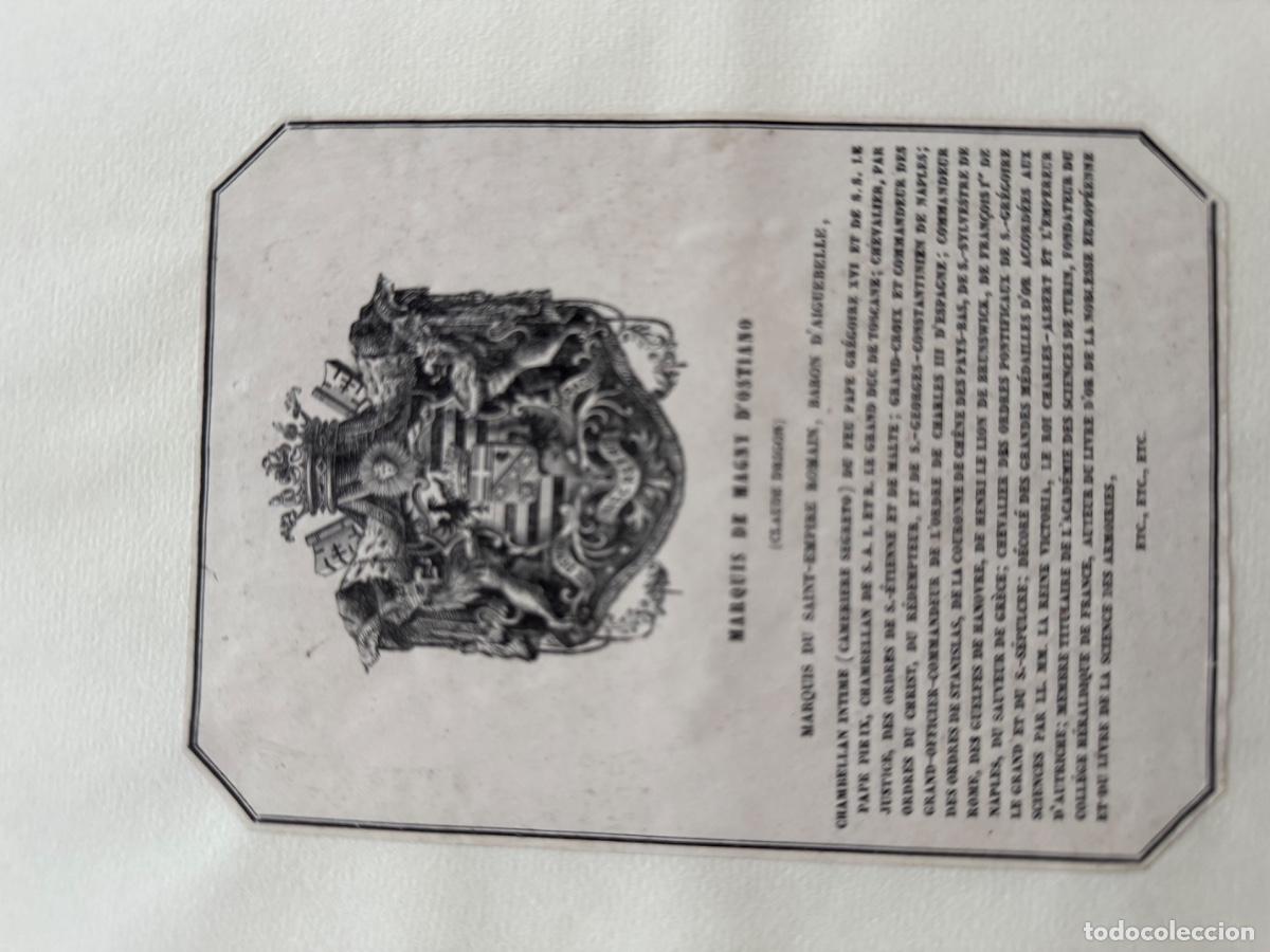 Libros antiguos: L&acute;Arte del Blasone. GINANNI - Foto 5