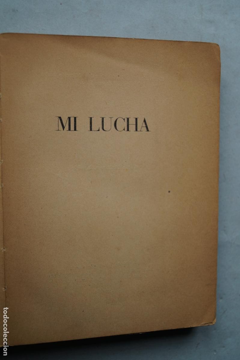 Libros antiguos: MI LUCHA. ADOLF HITLER - Foto 7