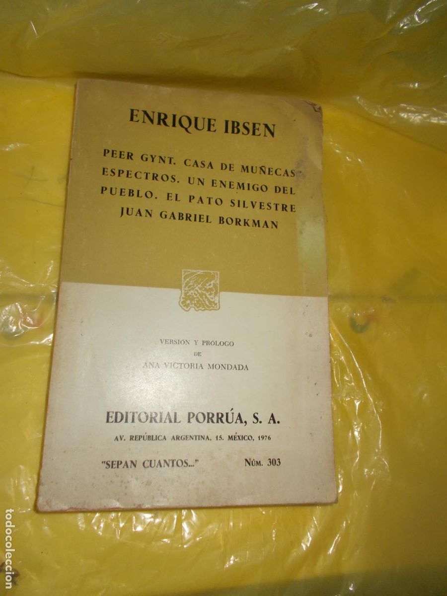 Libros antiguos: Varios t&iacute;tulos de Enrique Ibsen - Foto 1