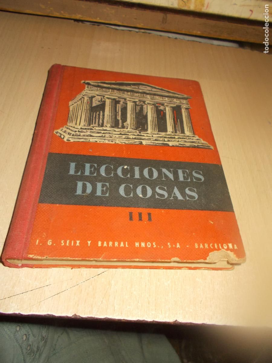 Libros antiguos: Lecciones de cosas III, C. B. Nulart - Foto 1