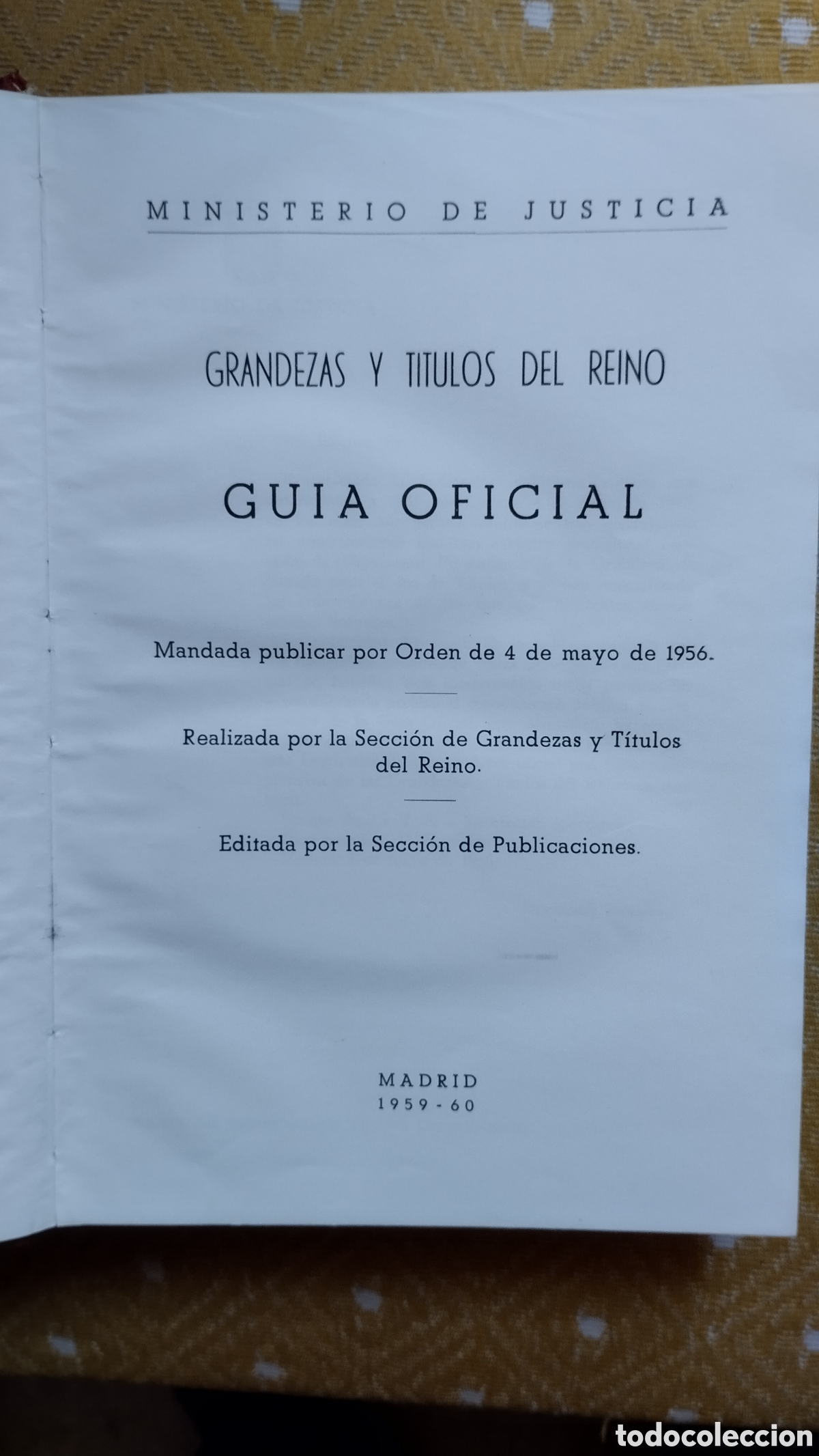 Libros antiguos: Grandezas y t&iacute;tulos del Reino - Foto 2