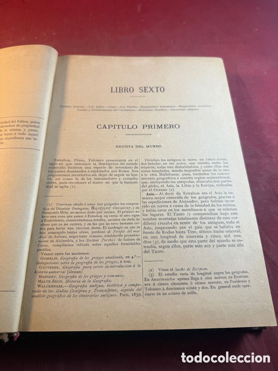 Libros antiguos: HISTORIA UNIVERSAL POR C&Eacute;SAR CANT&Uacute; 1886 - Foto 1