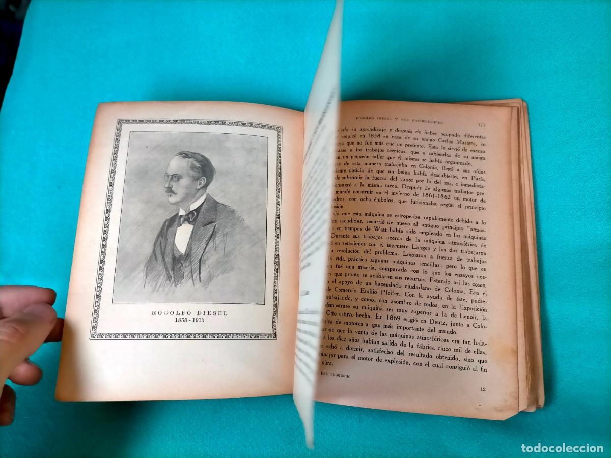 Libros antiguos: Los H&eacute;roes del Progreso I G Seix & Barral Herms - Foto 7