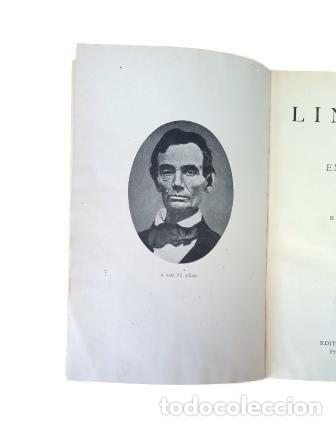 Libros antiguos: Ludwig, Emil.- LINCOLN (1931) - Foto 2