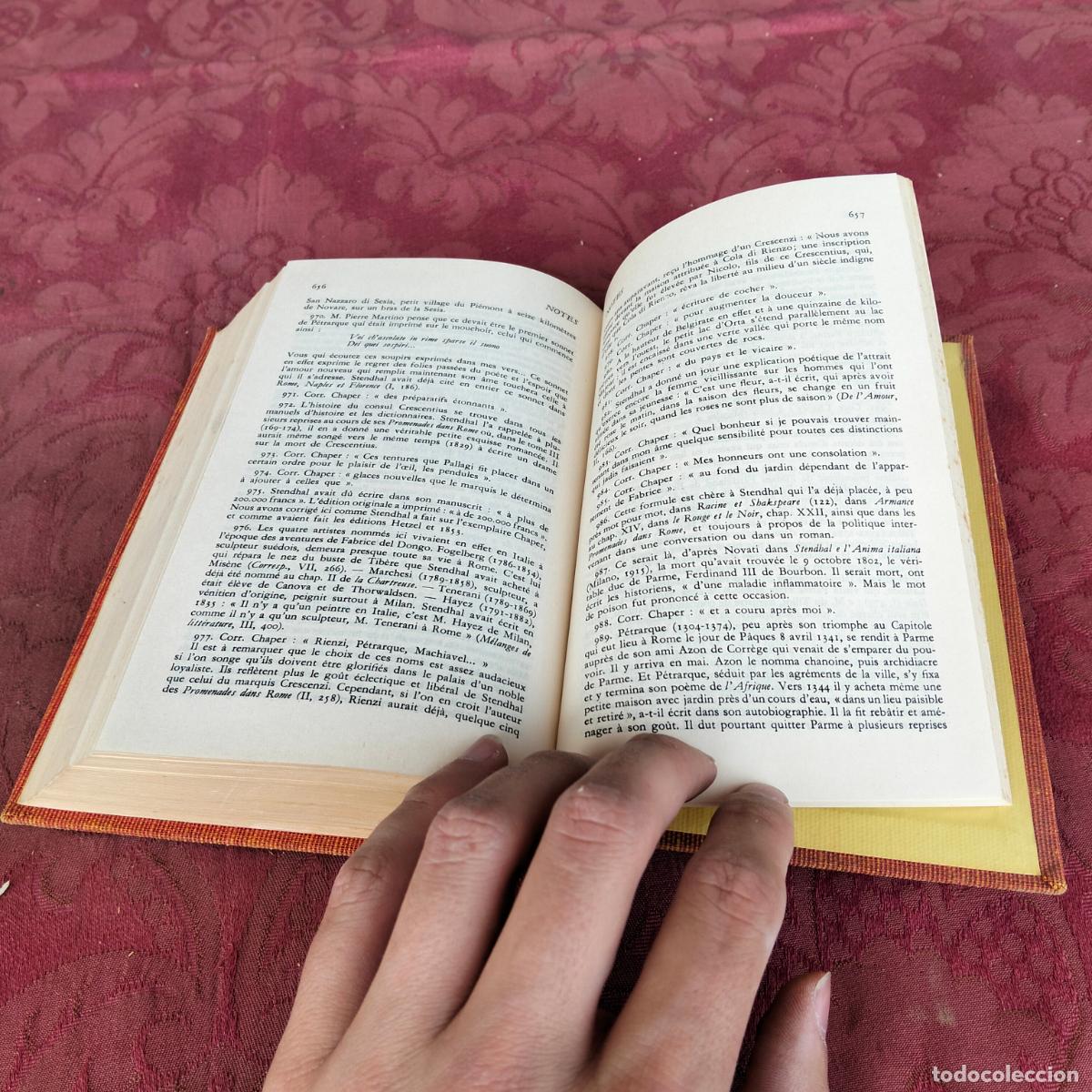 Libros antiguos: La Chartreuse de Parme Stendhal Le Marquis del Dongo Selecta - Foto 7