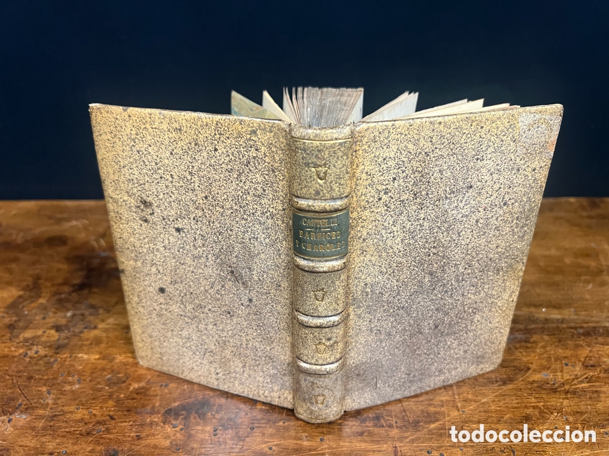 Libros antiguos: Tratado de Barnizes y Charoles, Cantelli 1735-1755 - Foto 4