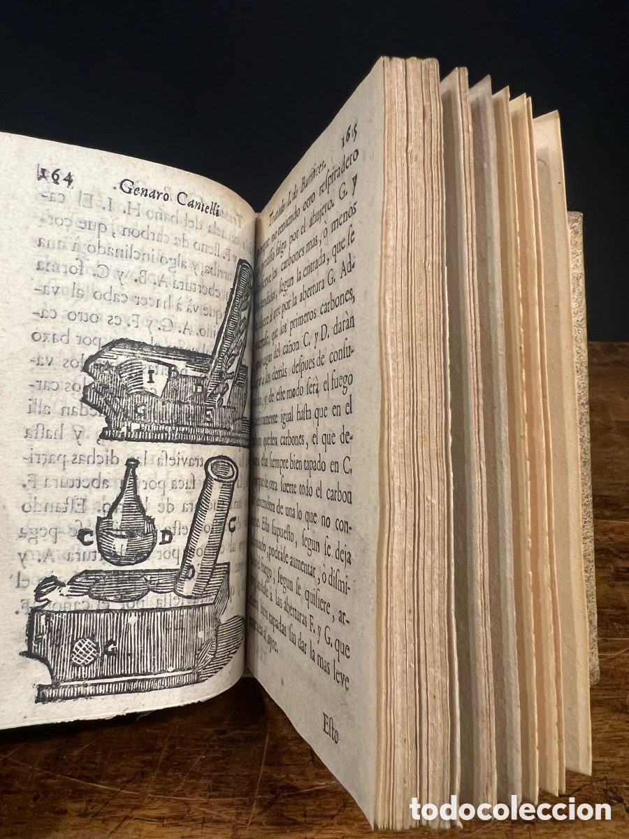 Libros antiguos: Tratado de Barnizes y Charoles, Cantelli 1735-1755 - Foto 10